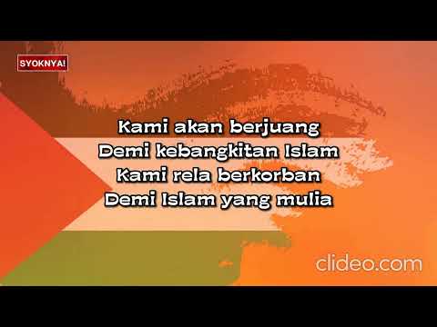 palestina tercinta shoutul harokah lirik video