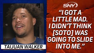 Taijuan Walker on Juan Soto sliding into him, strong outing vs Nationals | Mets Post Game | SNY