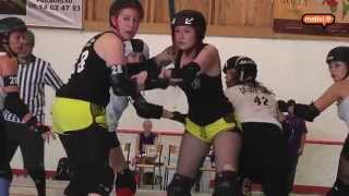 preview picture of video 'Reportage Mativi 18 mai 2014  - Cheeky Dolls vs All Blocks'