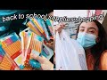 BACK TO SCHOOL SUPPLIES SHOPPING 2020