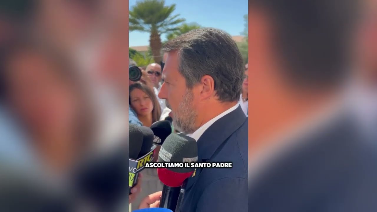 SALVINI: "MAI UN SOLDATO ITALIANO IN UCRAINA"