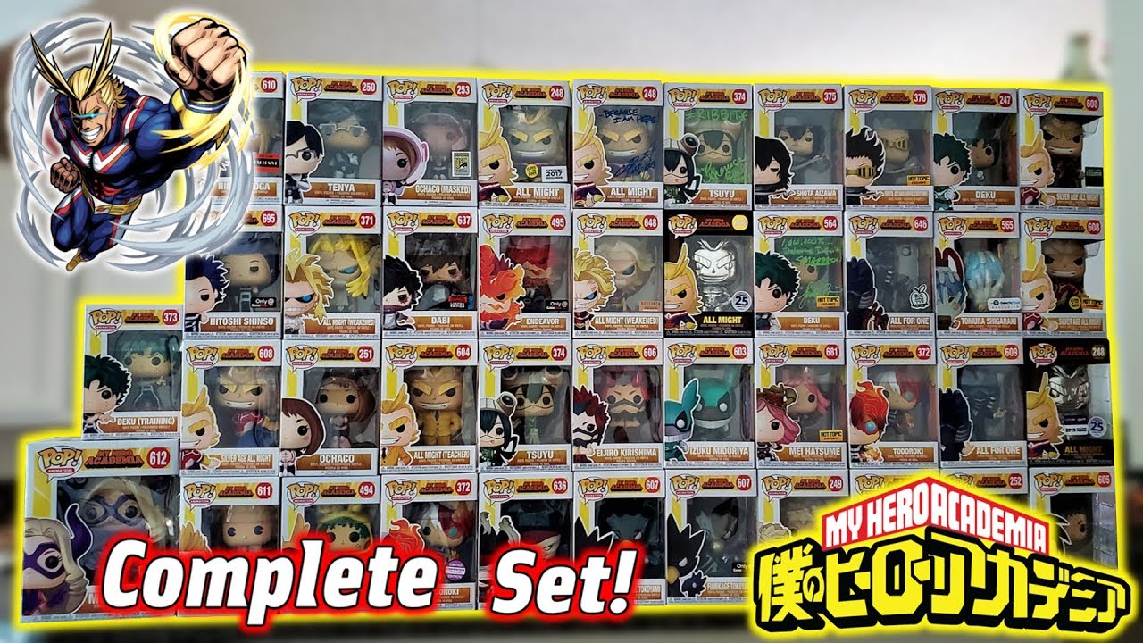 Watch My Complete My Hero Academia Funko Pop Collection Review | $1100 Value! Now My Complete My Hero Academia Funko Pop Collection Review | $1100 Value!