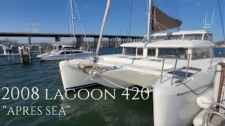2008 Lagoon 420 Owner’s Version “APRÈS SEA” | Proven Cruising Catamaran for Sale