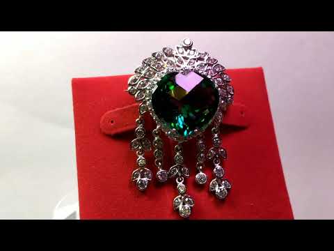 РАСПРОДАЖА серебряных(925) брошей и брошь-подвесок, с натуральными камнями.Цены под видео. ЧАСТЬ 2