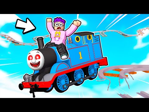 Can We Escape ROBLOX TUNNEL!? (CART RIDE INTO EVIL THOMAS.EXE!)