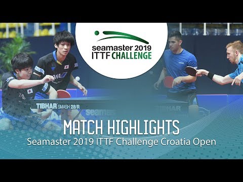 Shunsuke Togami/Yukiya U. vs Florent Lambiet/Martin A. | 2019 ITTF Challenge Croatia Open (Final)
