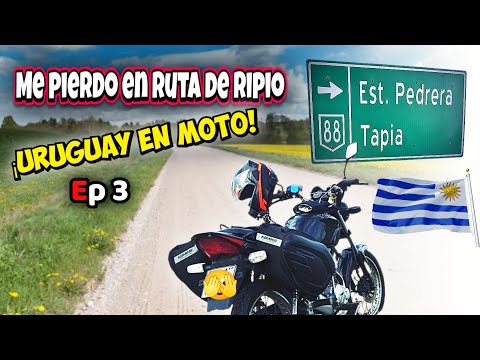 🇺🇾 Uruguay en moto 🏍️ Ruta 88 Estación Pedrera, Tapia a Ciudad de Migues 🏞️🌾 #proyectoyorugua