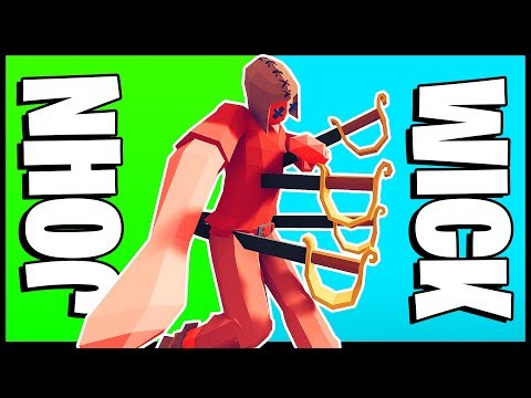 IF JOHN WICK THREW SWORDS - TABS Totally Accurate Battle Simulator