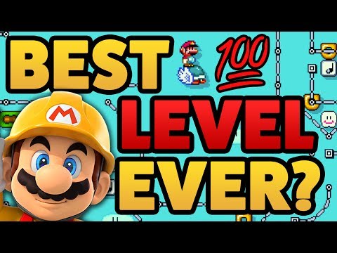 Super Mario Maker - BEST LEVEL EVER?! - AUTO Level Showcase [36 UNIQUE PATHS]