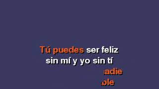Juro Que Nunca Volvere   Juan Gabriel Karaoke