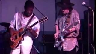Buddy Guy jamming with Stevie Ray Vaughan at Legends