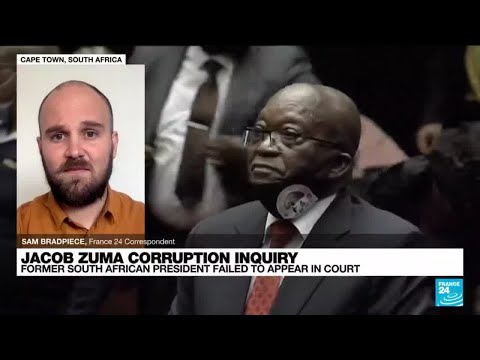 Former South African president Zuma sentenced to 15 months for contempt of court