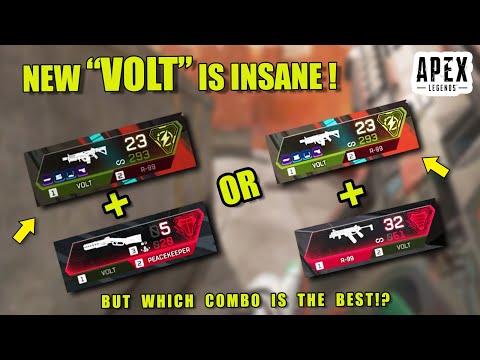 The NEW "Volt" SMG is INSANE! | GOT THE RED R-99 | Apex Legends Season 6 | which combo is best?!