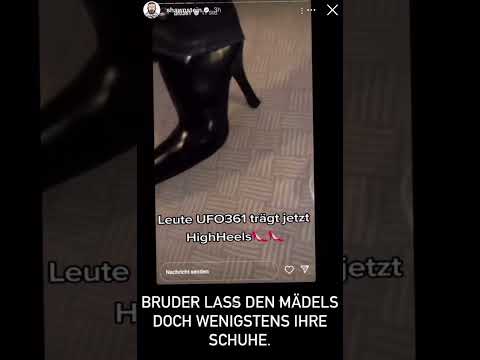 SIDO reagiert auf Highheels von UFO361! #shorts #viral 😱