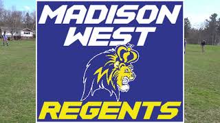 Madison West JV 1 Soccer team training sessionn April 8 2024