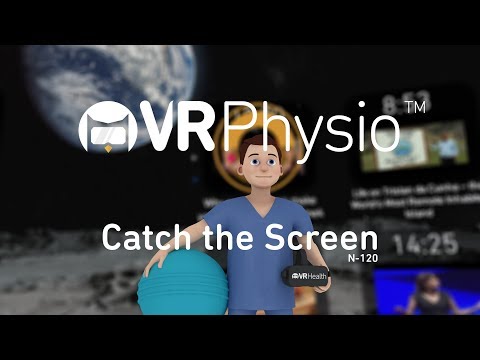 VRHealth - VRPhysio Catch the Screen - Demo Video logo
