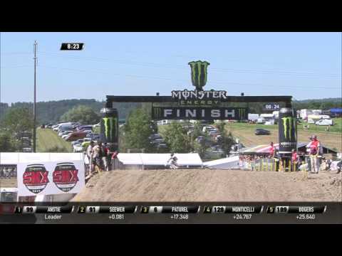 Max Anstie passes Jeremy Seewer MXGP of Switzerland presented by iXS - motocross