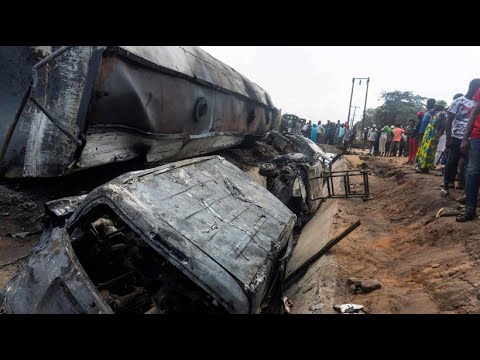 Viele Tote nach Gastanker-Explosion in Nigeria
