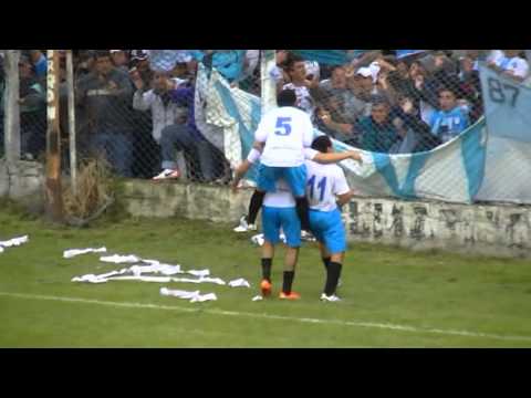 Concepción F.C. 0 Deportivo Aguilares 2 - Primer gol del celeste, Diego Velárdez