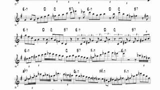 Bye George - Michael Brecker solo Transcription by Jacob Thomas