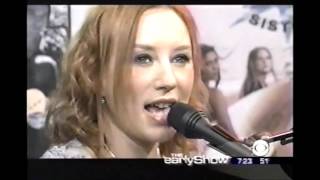 Tori Amos Taxi Ride and Pancake CBS Early Show