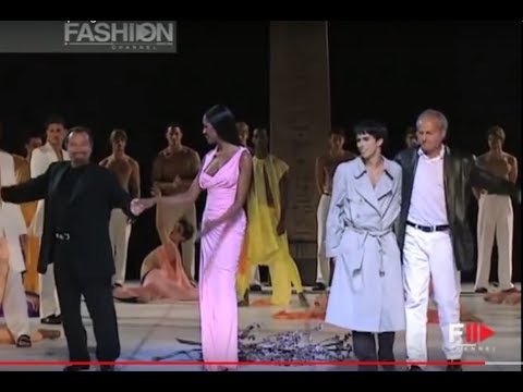 GIANNI VERSACE Spring Summer 1998 Menswear Milan - Fashion Channel