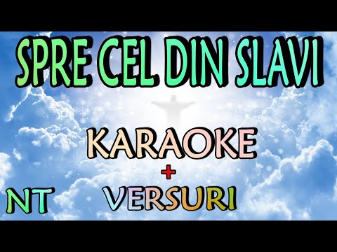Spre Cel din slavi (Wie gross bist Du!) - karaoke(negativ) + versuri