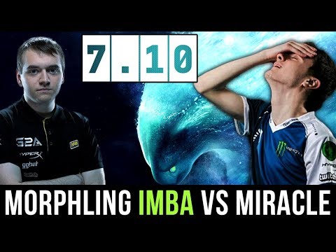 NaVi.Crystallize Imba Morphling 7.10 New Patch Countering Miracle- Puck Dota 2