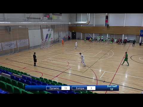UEFA Futsal Champions League: Europa FC  (GIB) - Kampuksen Dynamo (FIN)