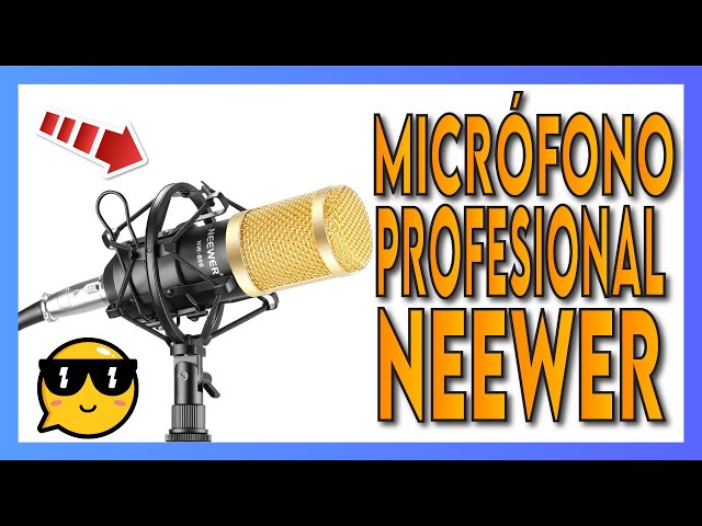 Vídeo relacionado con Neewer - Pack de 2 micrófonos de condensador con omnicardioide intercambiable y cápsulas supercardioides de espuma para parabrisas con clip de micrófono y funda de transporte