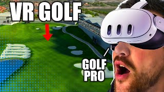 Finally...VR GOLF is now REALISTIC!!