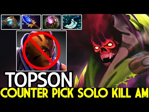 TOPSON [Shadow Demon] Pro Hard Counter Pick Solo Kill AM Dota 2