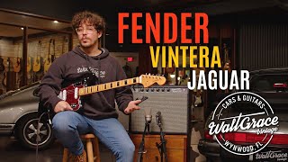 Video thumbnail for Do vintage specs make sense for today's modern guitar player? - Fender Vintera Jaguar & Princeton by Walt Grace Vintage