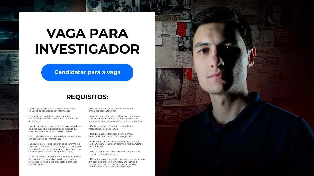 Como Iniciar na Carreira de Investigador Digital | Aulão 02