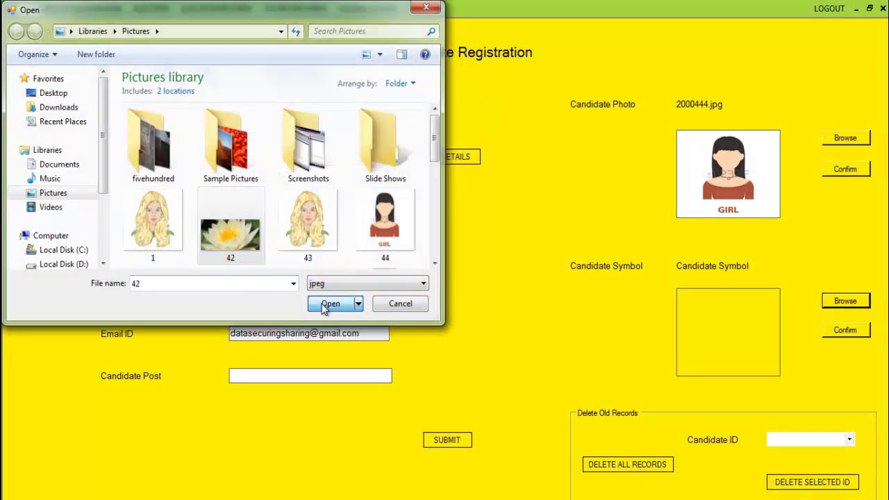 Election Voting Management System | Student Projects