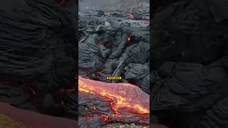 Você conseguiria tocar na lava?