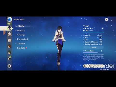 Yelan can get 500k damage with skill E