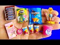 20 DIY MINIATURE FOOD AND SWEETS HACKS AND CRAFTS COLLECTION !!!!