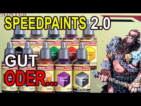 GUT ODER SCHLECHT? THE ARMY PAINTER: SPEEDPAINT STARTER SET 2.0 REVIEW