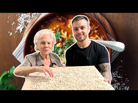 How Authentic Italians Make The Famous Pasta e Fagioli "Pasta Fazool"