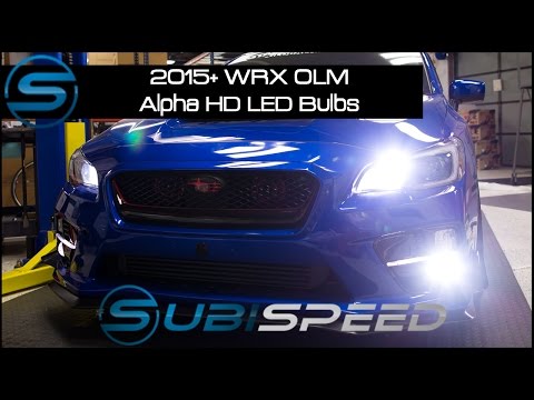 Subispeed - 2015 WRX OLM Alpha HD Led Bulbs