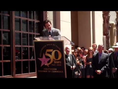 Mark Wahlberg accepts a star on the Hollywood Walk of Fame