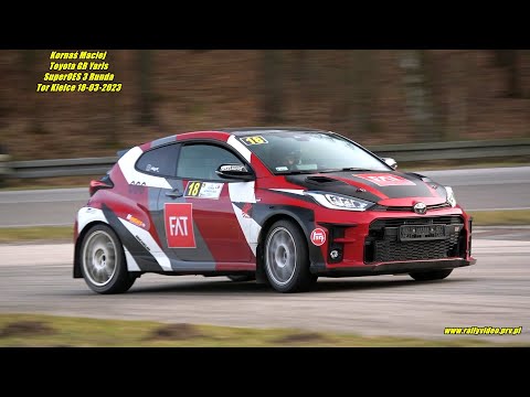 Kornaś Maciej  - Toyota GR Yaris - SuperOES 3 Runda Tor Kielce 18-03-2023
