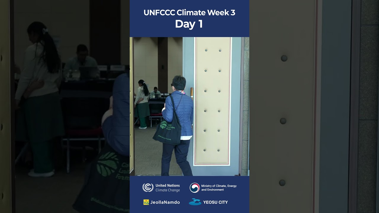 Impressions at #ClimateWeek3 - Day 1