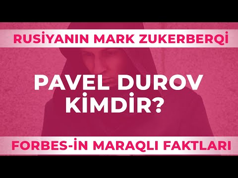Rusiyanın Mark Zukerberqi Pavel Durov kimdir? – MARAQLI FAKTLAR