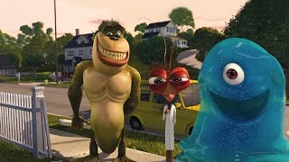 Monsters vs Aliens The Video Game Movie All Cutscenes