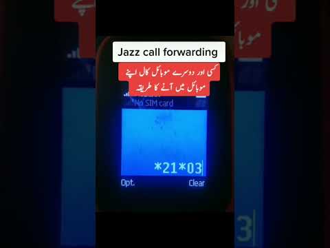 Call Forwarding Code For jazz #tipsandtricks #jazz #pk
