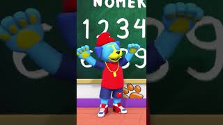 Can you count 1-10 👏? How about in Spanish 😄? #Doggyland