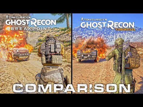 Ghost Recon Wildlands - VS - Ghost Recon Breakpoint  [Ultra Graphics] - Comparison in 2023