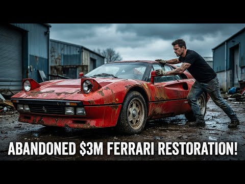 Thumbnail for ASMR Car Restoration Full Rebuild of 1984 Ferrari 288 GTO from Abandoned Condition to Looking New by Ferrari 288 GTO